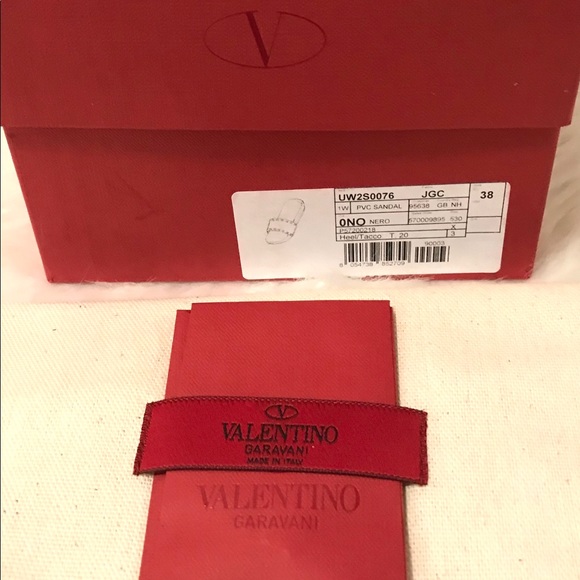 Valentino Rockstud Slides Sandals 100% AUTHENTIC - Picture 5 of 8